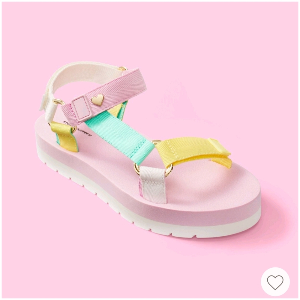 NEW STONEY CLOVER LANE X TARGET Sport Sandals Pastel